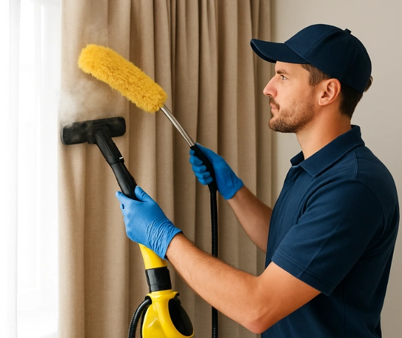 Trusted residential curtain cleaning technician Matty Curtain Cleaning watsons-creek-vic QLD